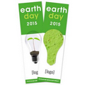 Earth Day Seed Paper Shape Bookmark - 15 Stock Designs Available